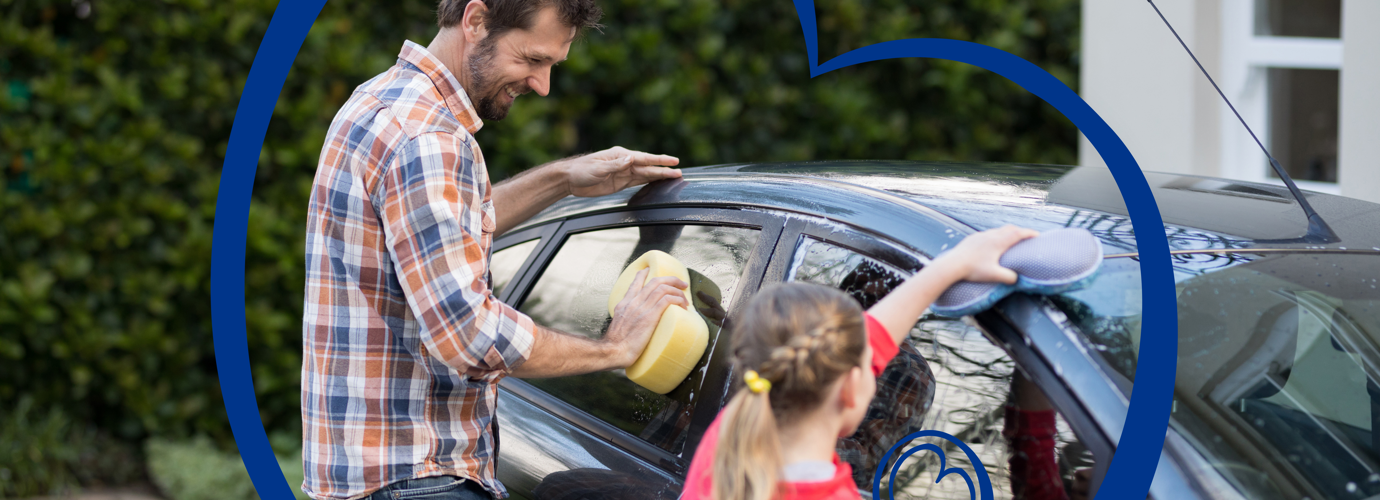Lavando carros como un profesional