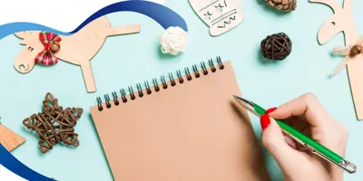 ¿Cómo hacer una tarjeta de Navidad? 2 ideas para niños.