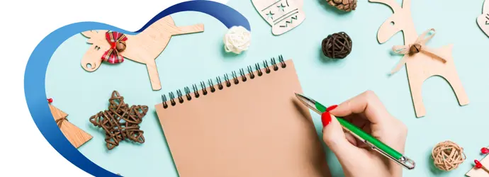 ¿Cómo hacer una tarjeta de Navidad? 2 ideas para niños.