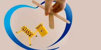 Crea una increíble marioneta de jirafa